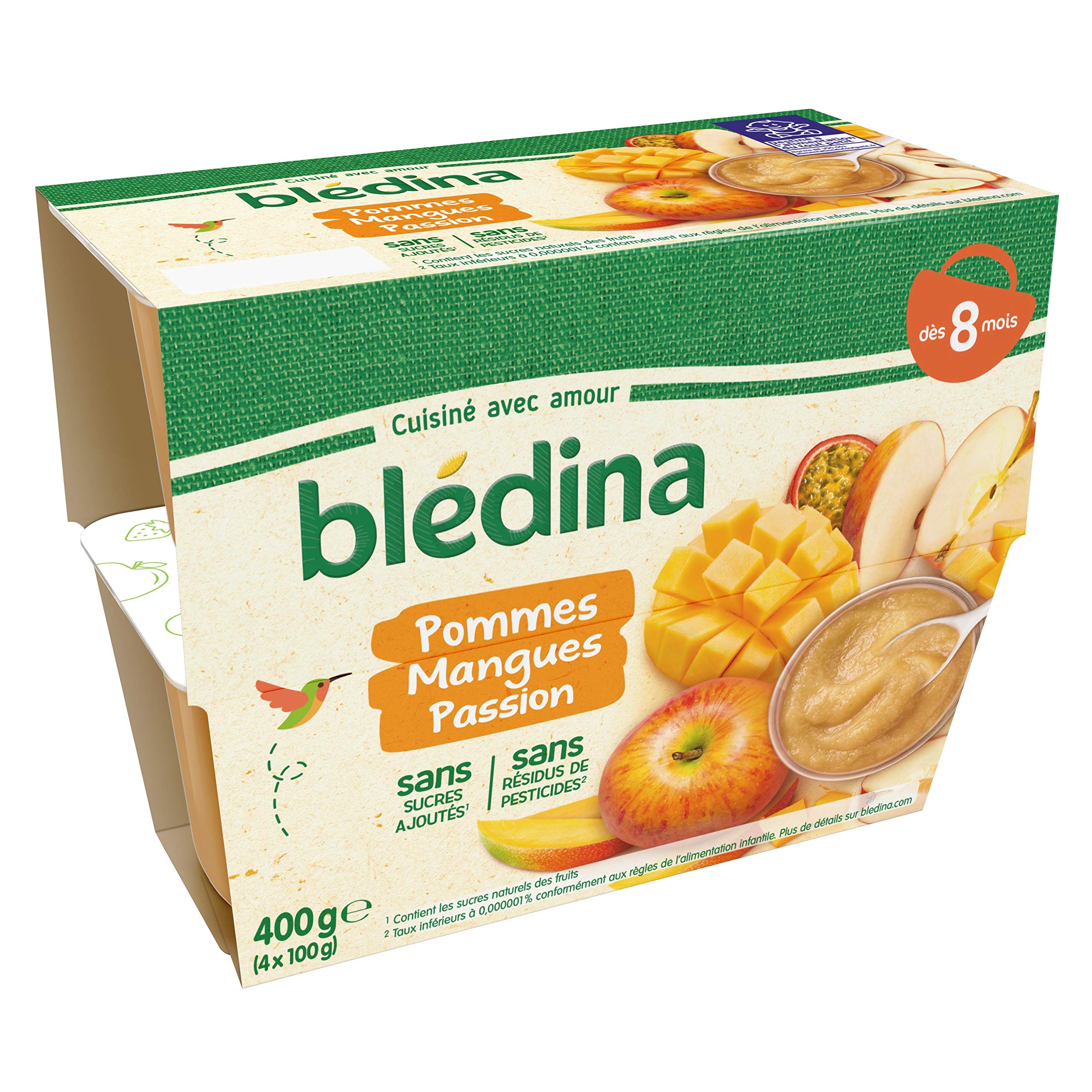 bl-dina-les-pur-es-de-fruits-d-s-8-mois-pommes-mangues-passion-4-coupelles image 3