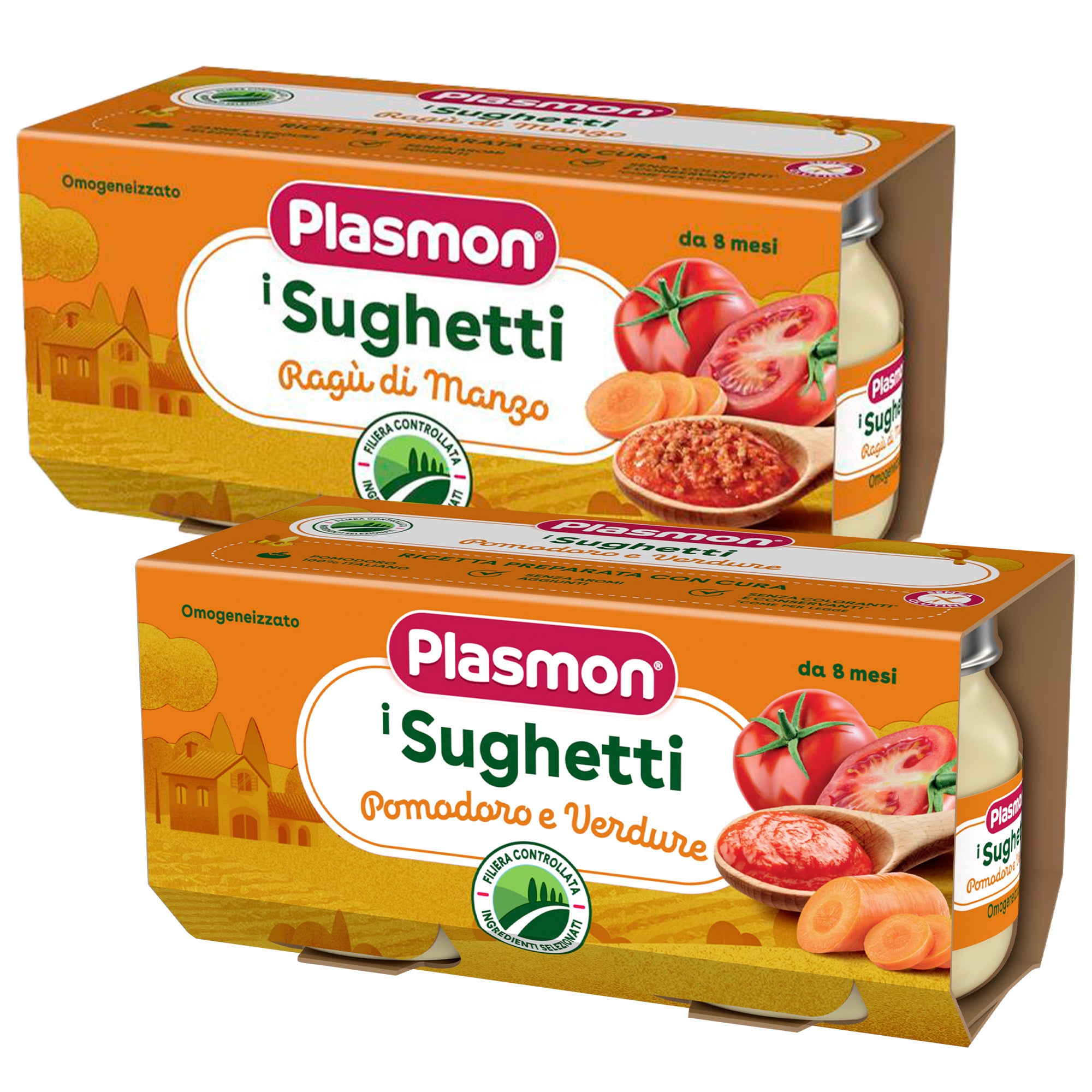 plasmon-i-sughetti-4x80g-petits-plats-homog-n-is-s-tomate-et-l-gumes-d-s-8-mois image 1