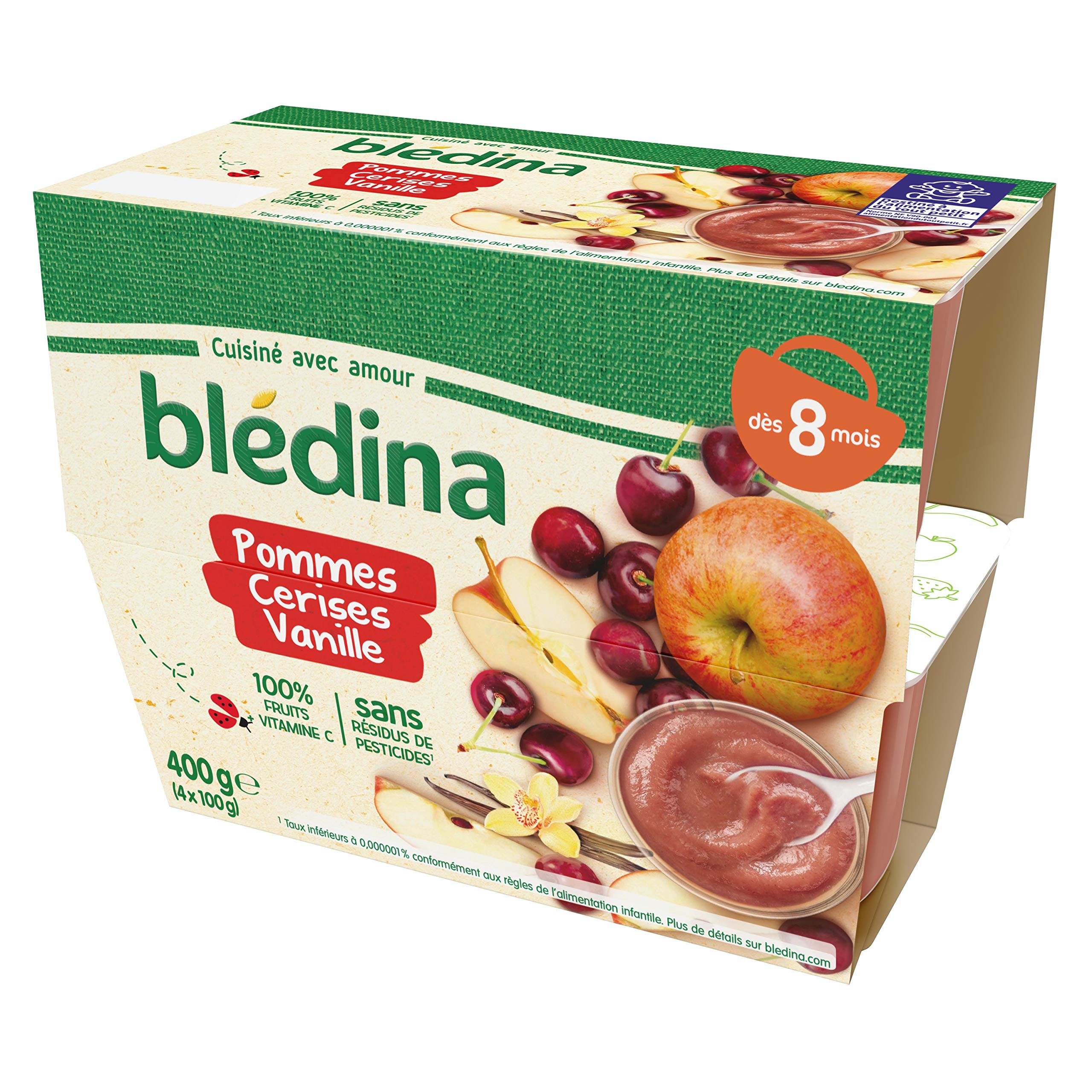 bl-dina-coupelles-pur-e-de-fruits-pommes-cerises-vanille-d-s-8-mois-4-coupelles image 4