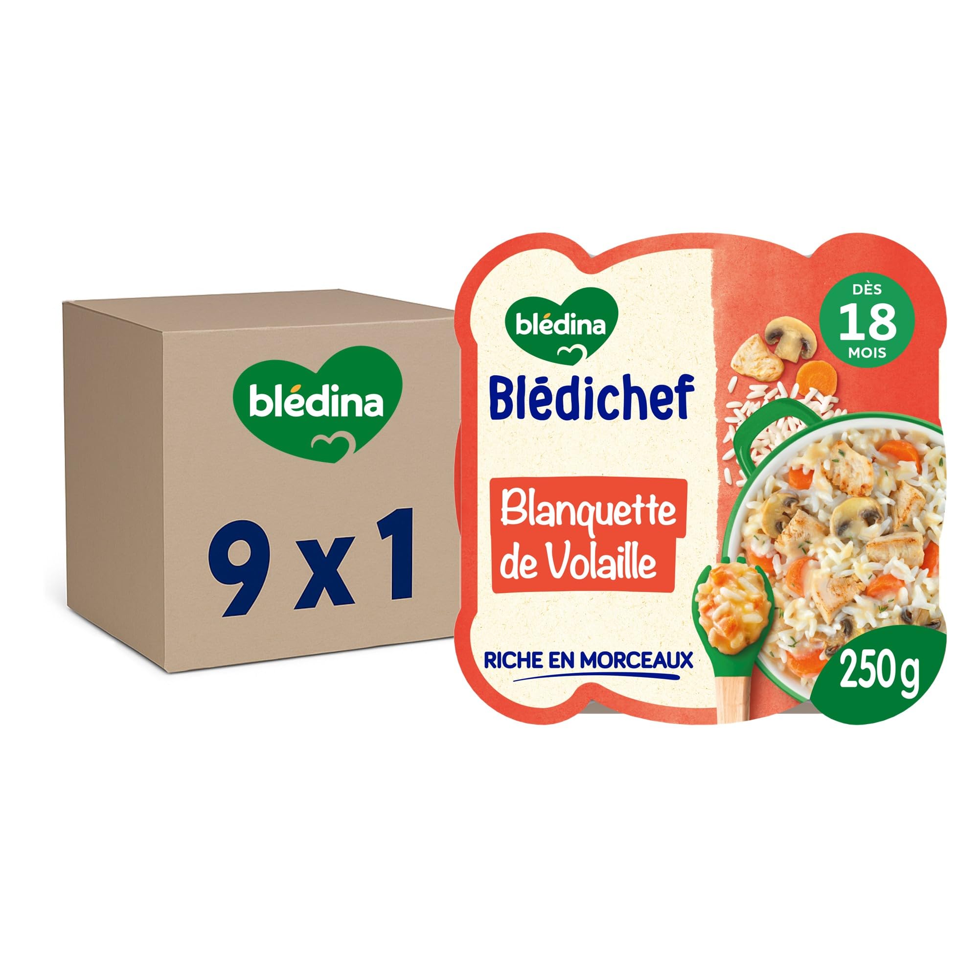 bl-dina-bl-dichef-blanquette-de-volaille-petits-morceaux-d-s-18-mois-9x250g image 1