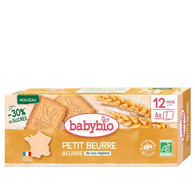 babybio-petit-beurre-bio-160-g-30-moins-sucr-fabriqu-en-france image 1