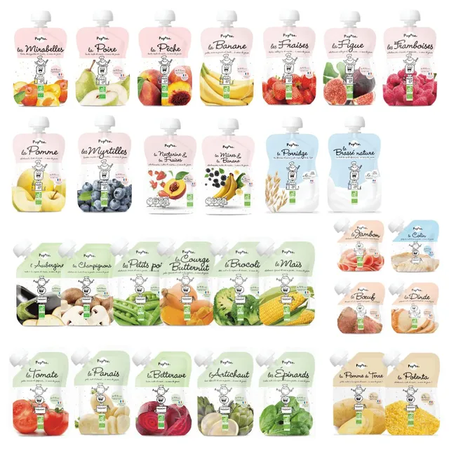 popote-le-pack-d-couverte-30-gourdes-bio-compotes-pur-es-brass-s-d-s-4-6-mois image 1