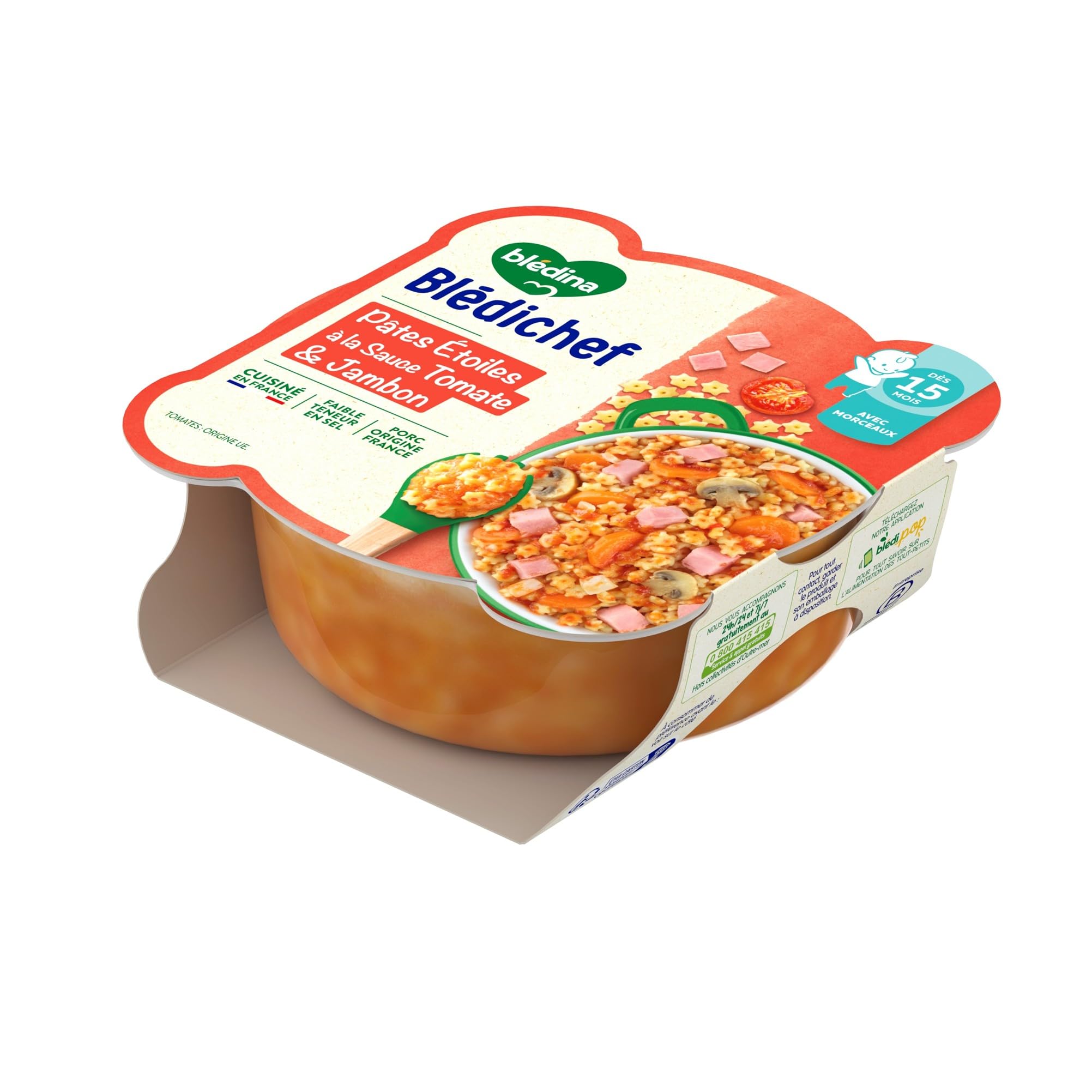 bl-dina-bl-dichef-repas-b-b-p-tes-toiles-sauce-tomate-jambon-250g-d-s-15-mois-lo image 3