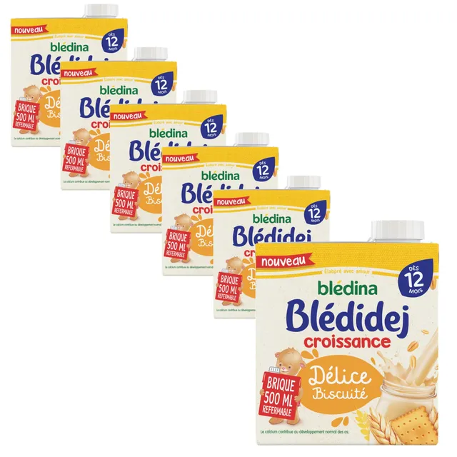 bl-dina-bl-didej-c-r-ales-lact-es-biscuit-d-s-12-mois-6-briques-de-500-ml image 1