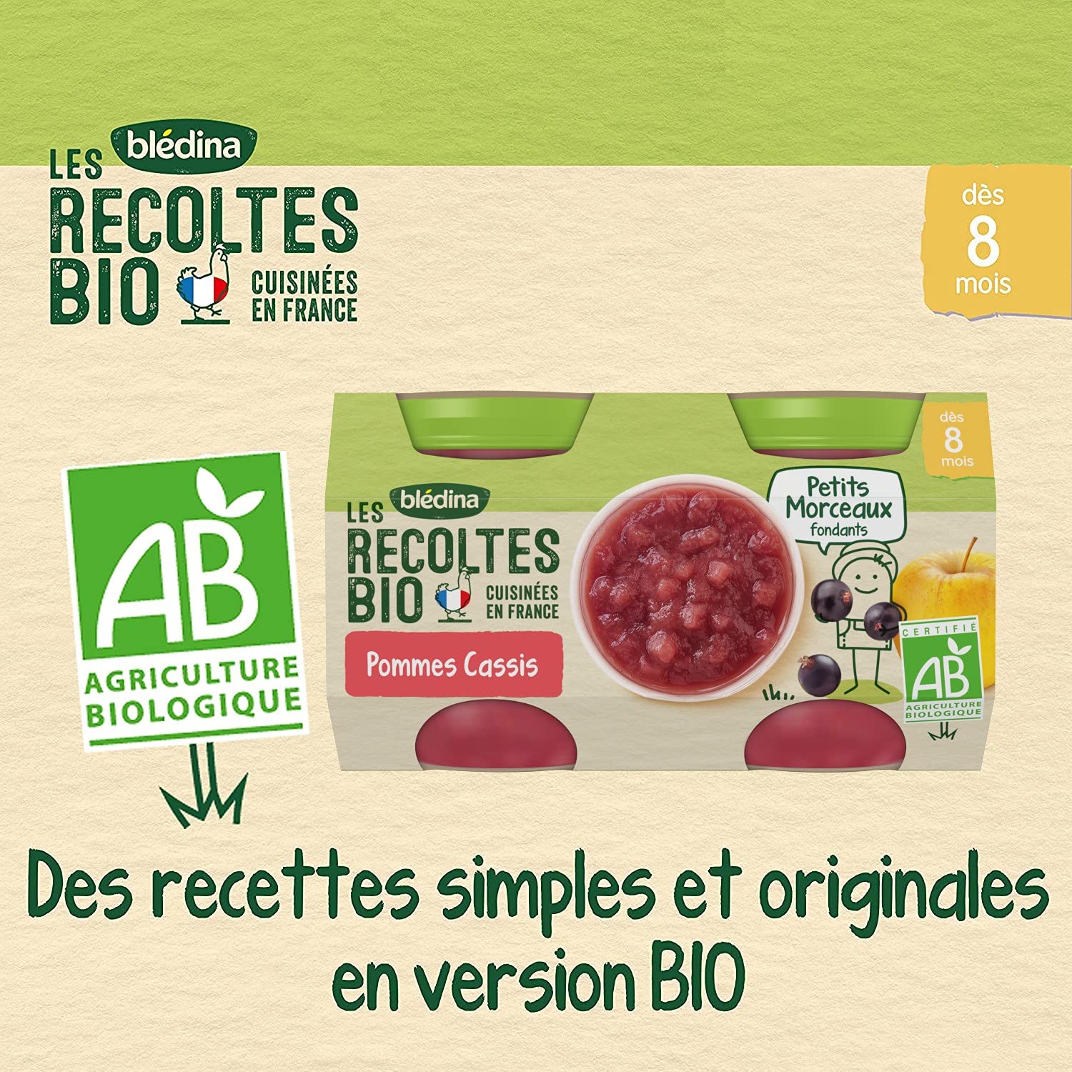 bl-dina-les-r-coltes-bio-petits-pots-pommes-cassis-petits-morceaux-d-s-10-mois-2 image 2