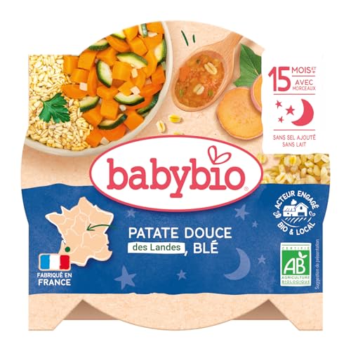 babybio-bonne-nuit-assiette-marmitte-du-potager-patate-douce-bl-15-mois-260-g image 3