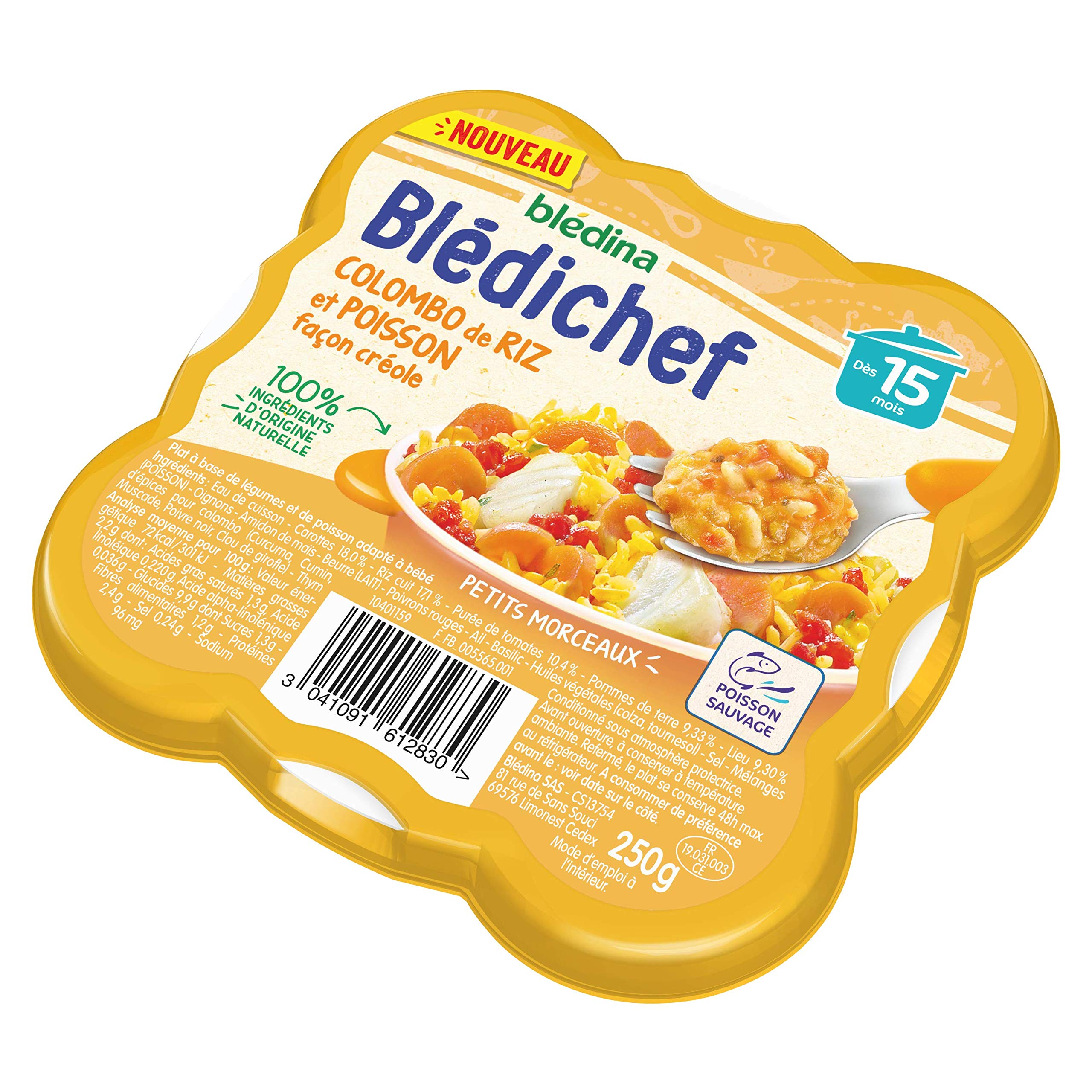 bl-dina-bl-dichef-colombo-de-riz-poisson-fa-on-cr-ole-d-s-15-mois-250g image 2