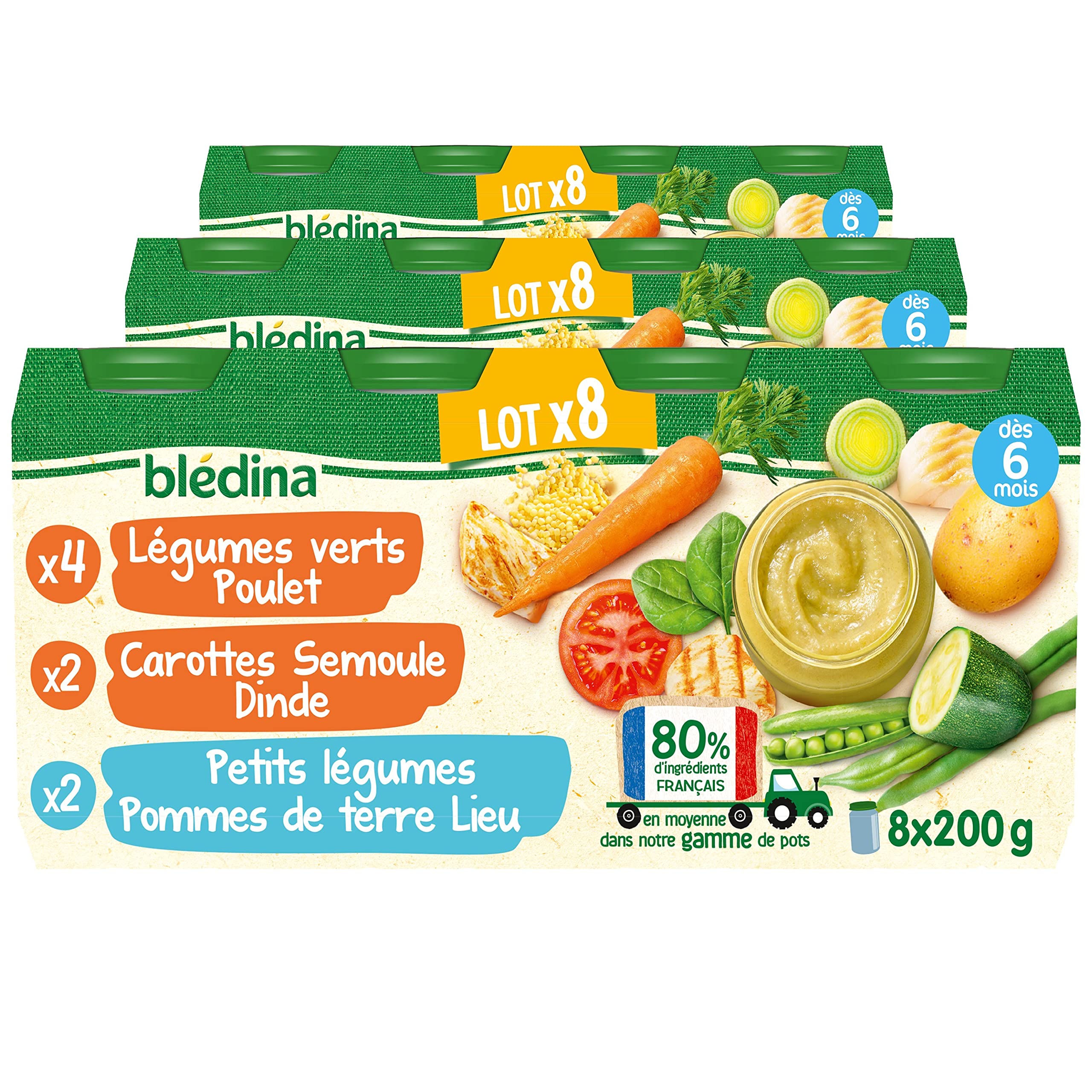 bl-dina-petits-pots-b-b-d-s-6-mois-tomates-riz-poulet-l-gumes-b-uf-l-gumes-riz-s image 7