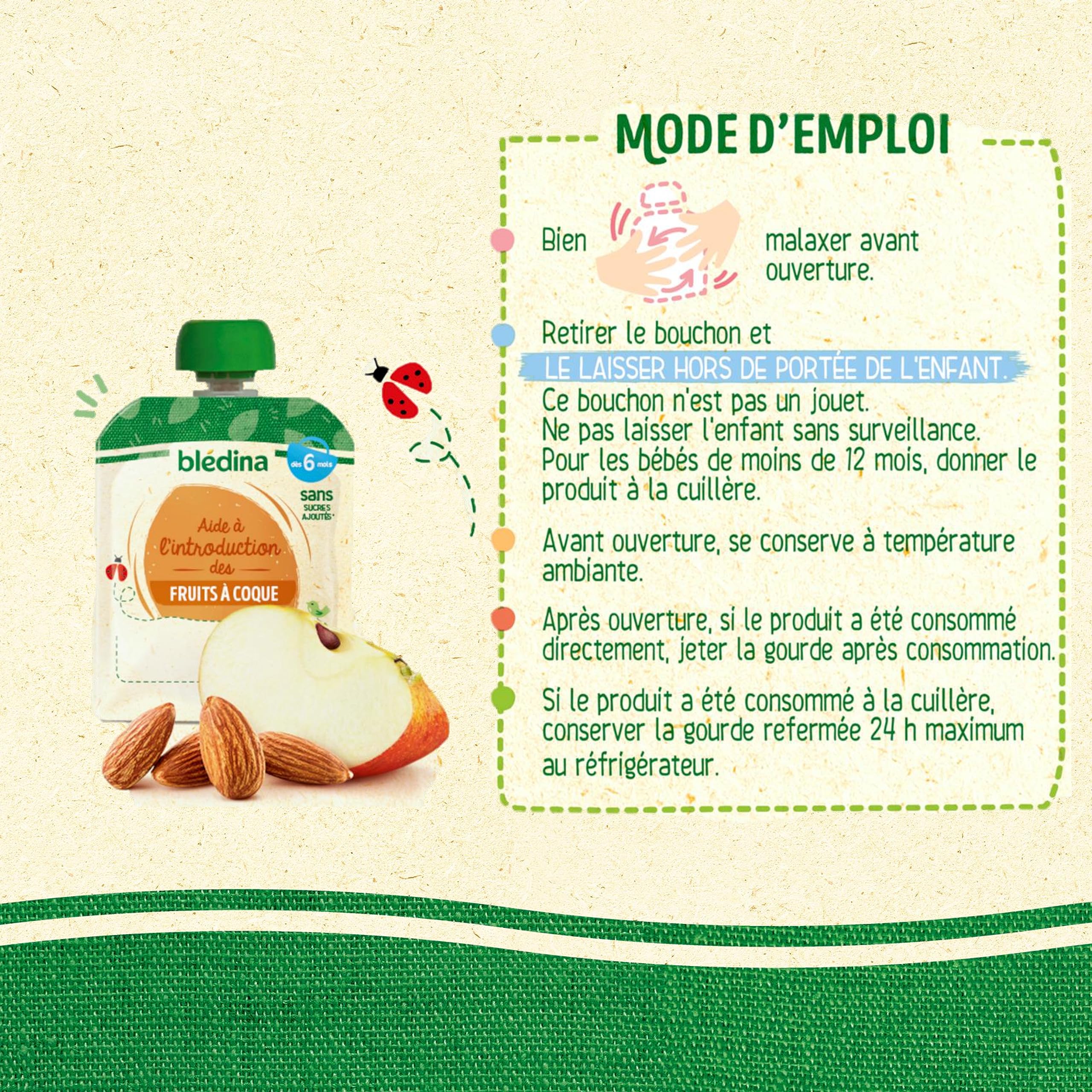 bl-dina-gourdes-pur-es-fruits-amande-pomme-amande-d-s-6-mois-lot-de-16-gourdes-d image 5