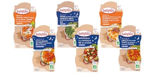 babybio-12-petits-plats-b-b-midi-et-soir-d-s-12-mois-bio-12-x-200g-6-recettes image 3
