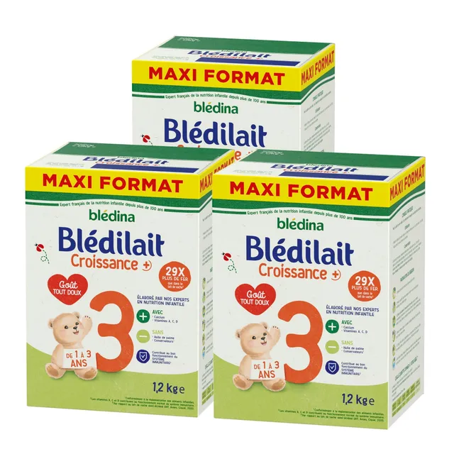 bl-dina-bl-dilait-croissance-3-me-ge-lait-en-poudre-b-b-de-1-3-ans-lot-de-3-bo-t image 1