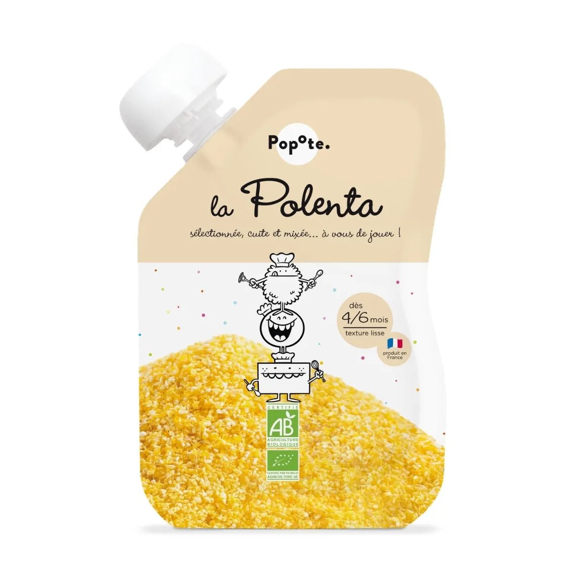 popote-la-polenta-bio-b-b-pur-e-de-polenta-d-s-4-6-mois image 1