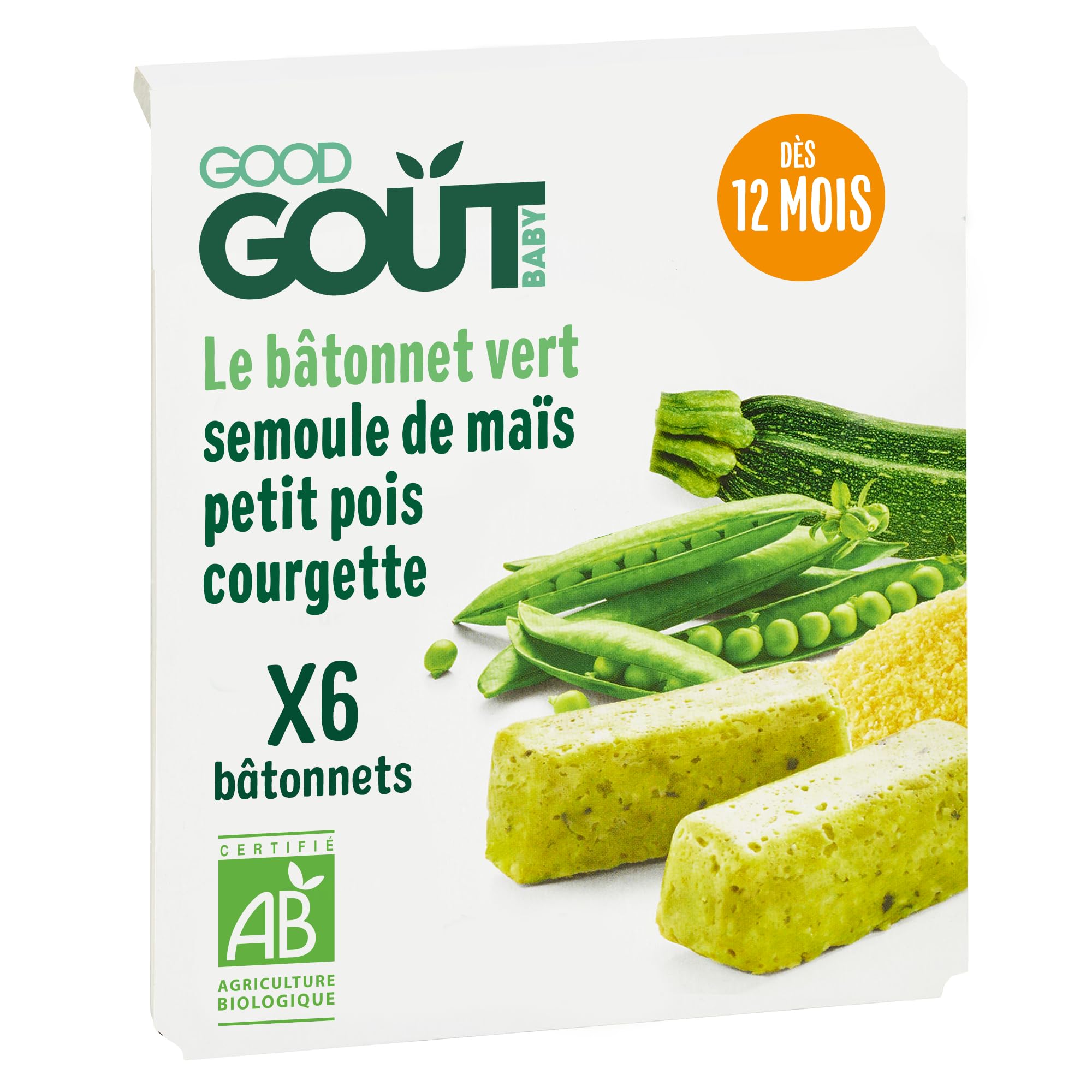 good-go-t-bio-6-b-tonnets-verts-petit-pois-courgette-semoule-de-ma-s-d-s-12-mois image 1