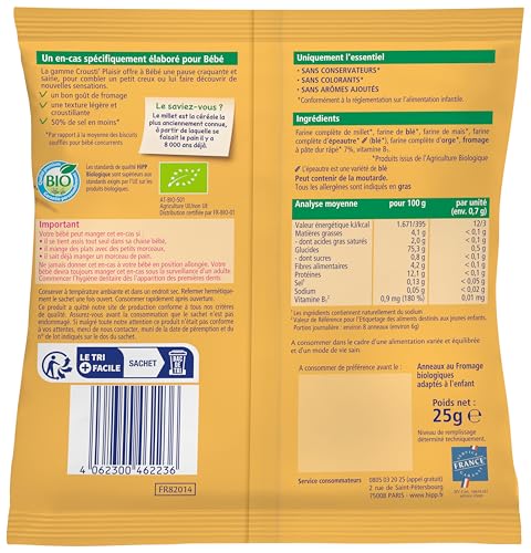 hipp-crousti-plaisir-anneaux-au-fromage-bio-25g image 5