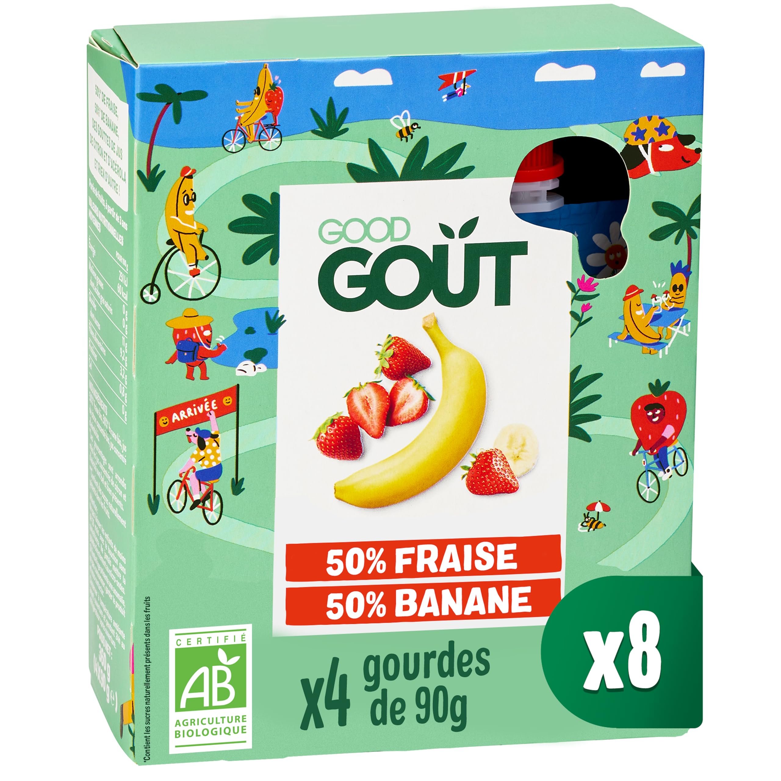 good-go-t-gourdes-fraise-banane-bio-50-fraise-50-banane-sans-sucres-ajout-es-4-x image 1
