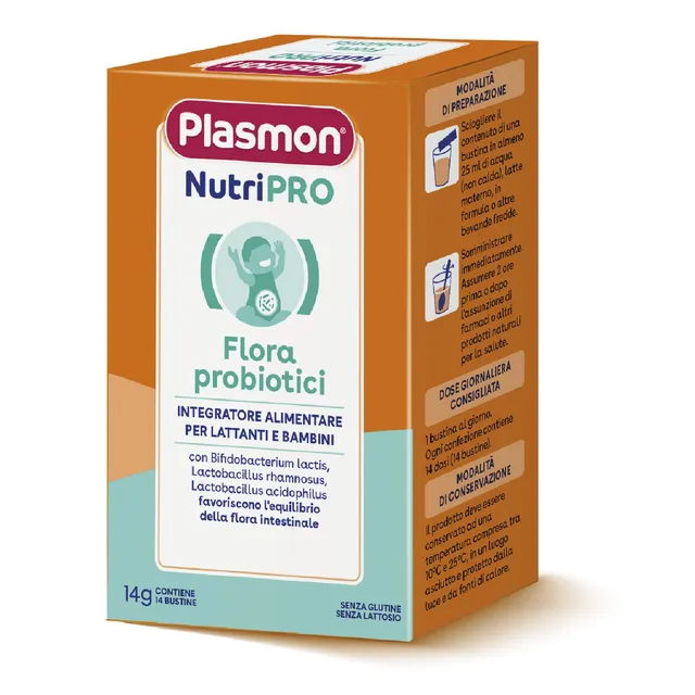 plasmon-integratore-nutripro-flora-probiotici-en-gouttes-pour-enfants image 1