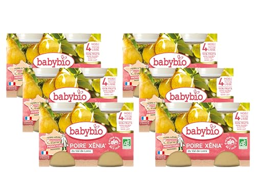 babybio-petits-pots-poire-xenia-du-val-de-loire-bio-2x130g-lot-de-6 image 4