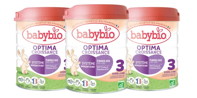 babybio-optima-3-me-ge-avec-fibres-d-s-10-mois-bio-3x800g image 1