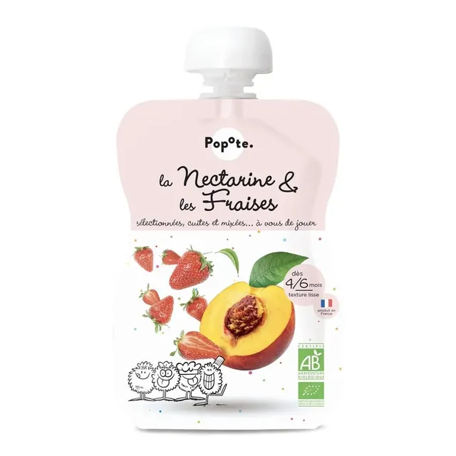 popote-les-fraises-la-nectarine-compote-pur-e-bio-bi-fruits-pour-b-b image 1