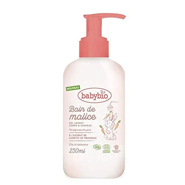babybio-bain-de-malice-gel-lavant-b-b-bio-cheveux-et-corps-250ml-fabriqu-en-fran image 1