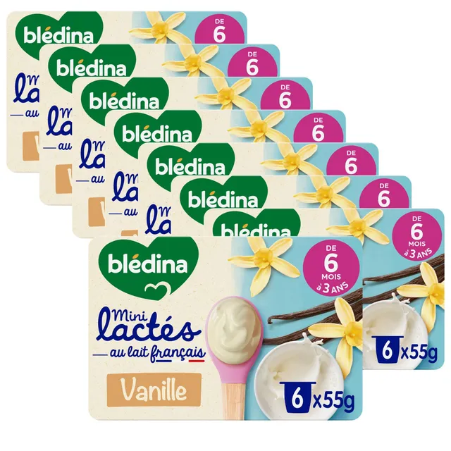bl-dina-mini-lact-s-vanille-d-s-6-mois-48-pots-de-55-g image 1
