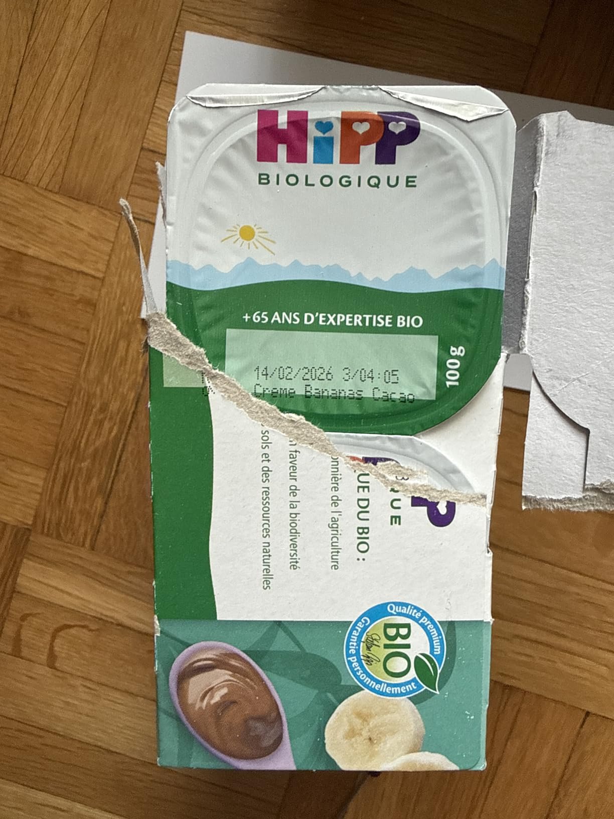 Très bon dessert végétal