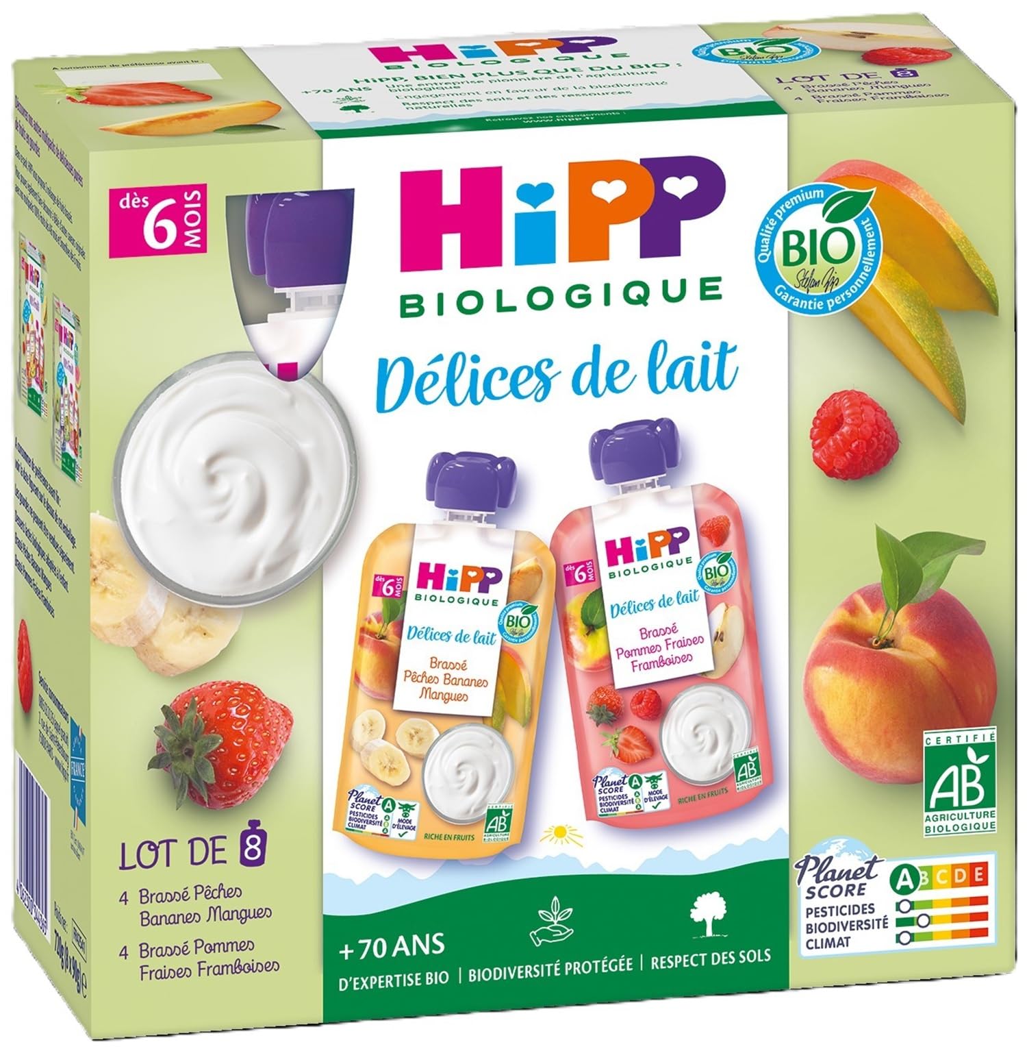 hipp-d-lices-de-lait-brass-s-2-vari-t-s-bio-d-s-6-mois-32x90g-lot-de-4 image 4