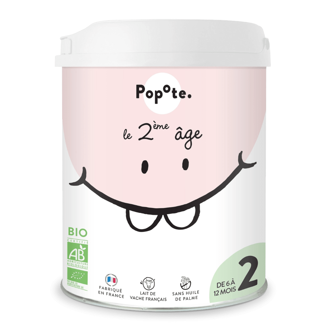 popote-le-lait-2-me-ge-800g-pr-paration-de-suite-pour-b-b-6-12-mois image 1