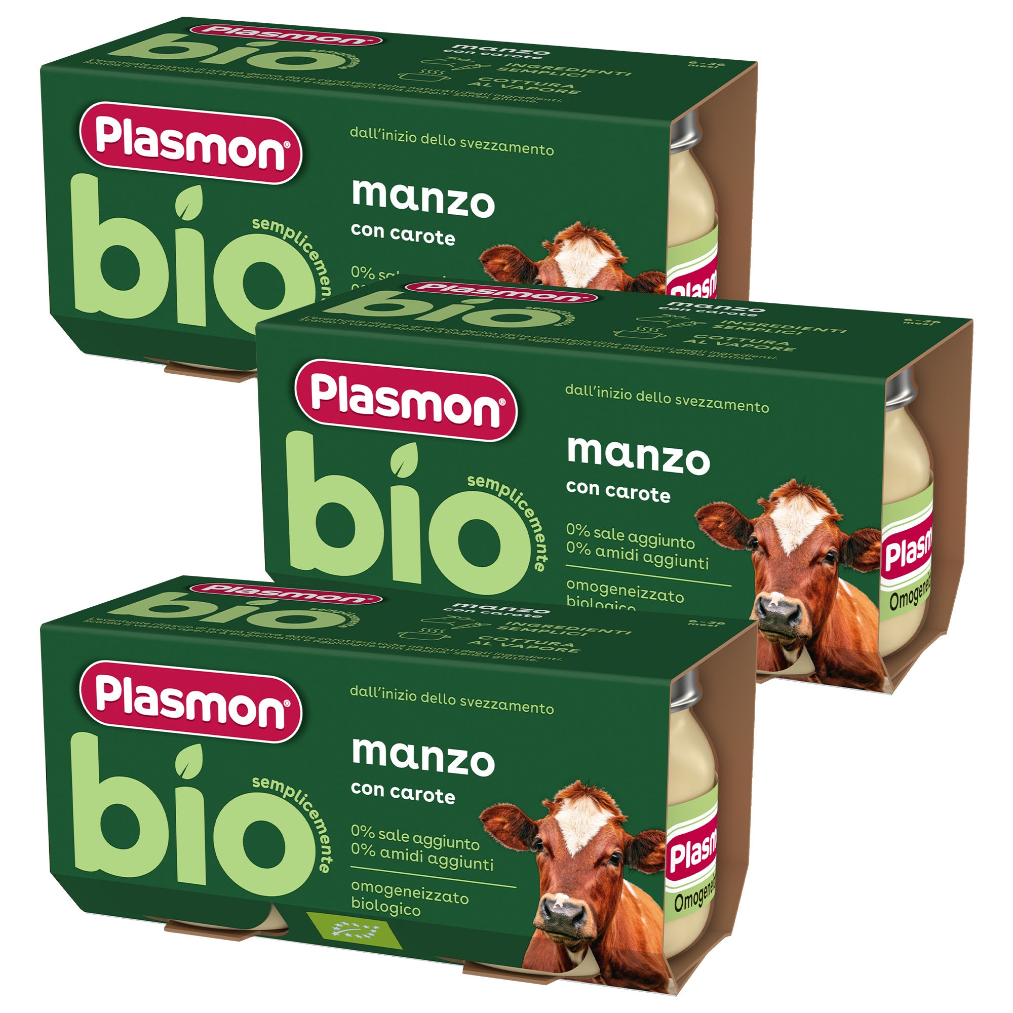 plasmon-omogeneizzato-bio-b-uf-6x80g-d-s-diversification-plasmon-bio image 1