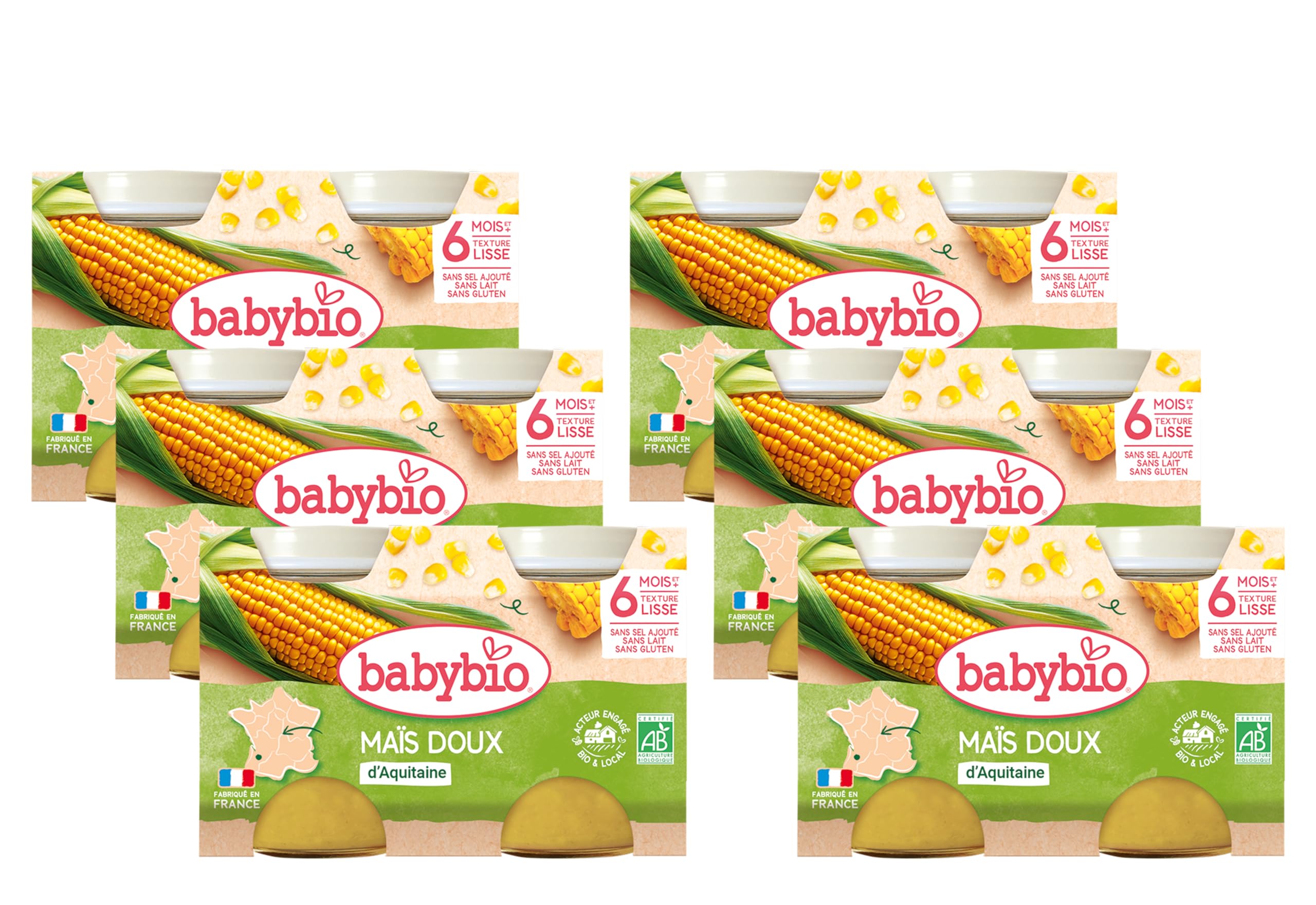 babybio-petits-pots-pomme-de-terre-petits-pois-bio-260-g-lot-de-6 image 6