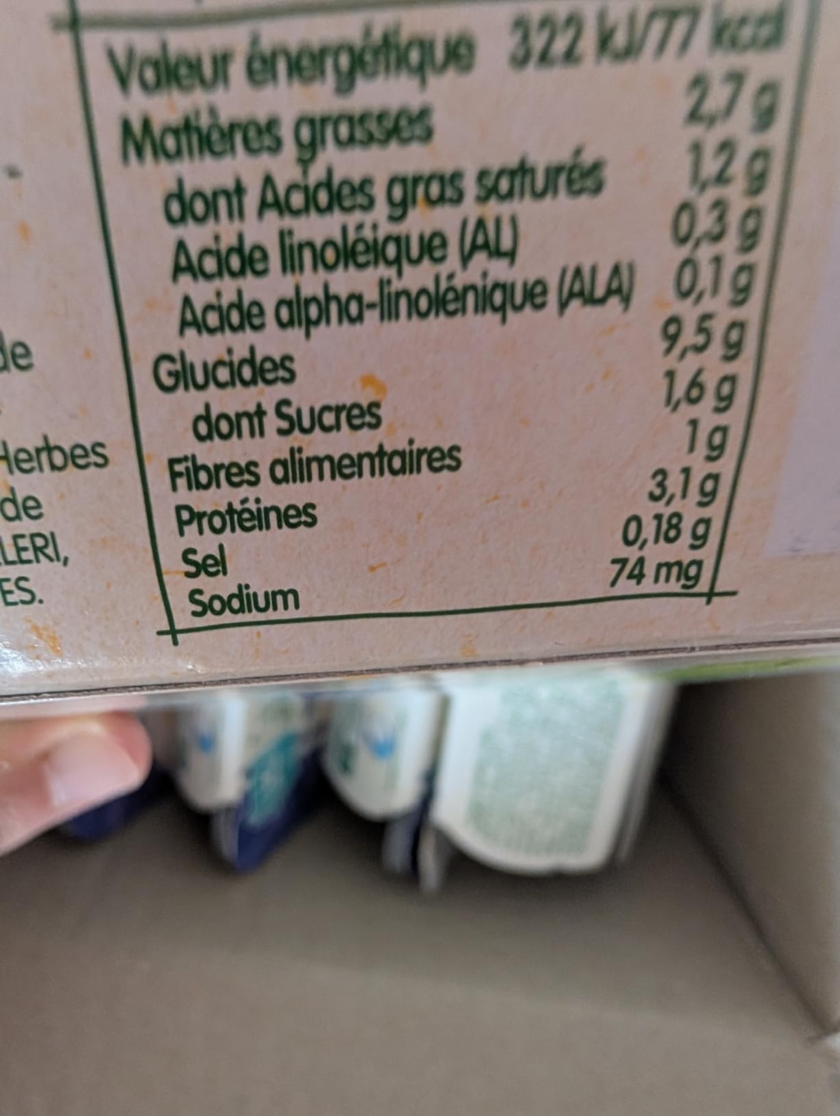 Recette originale bien pensée