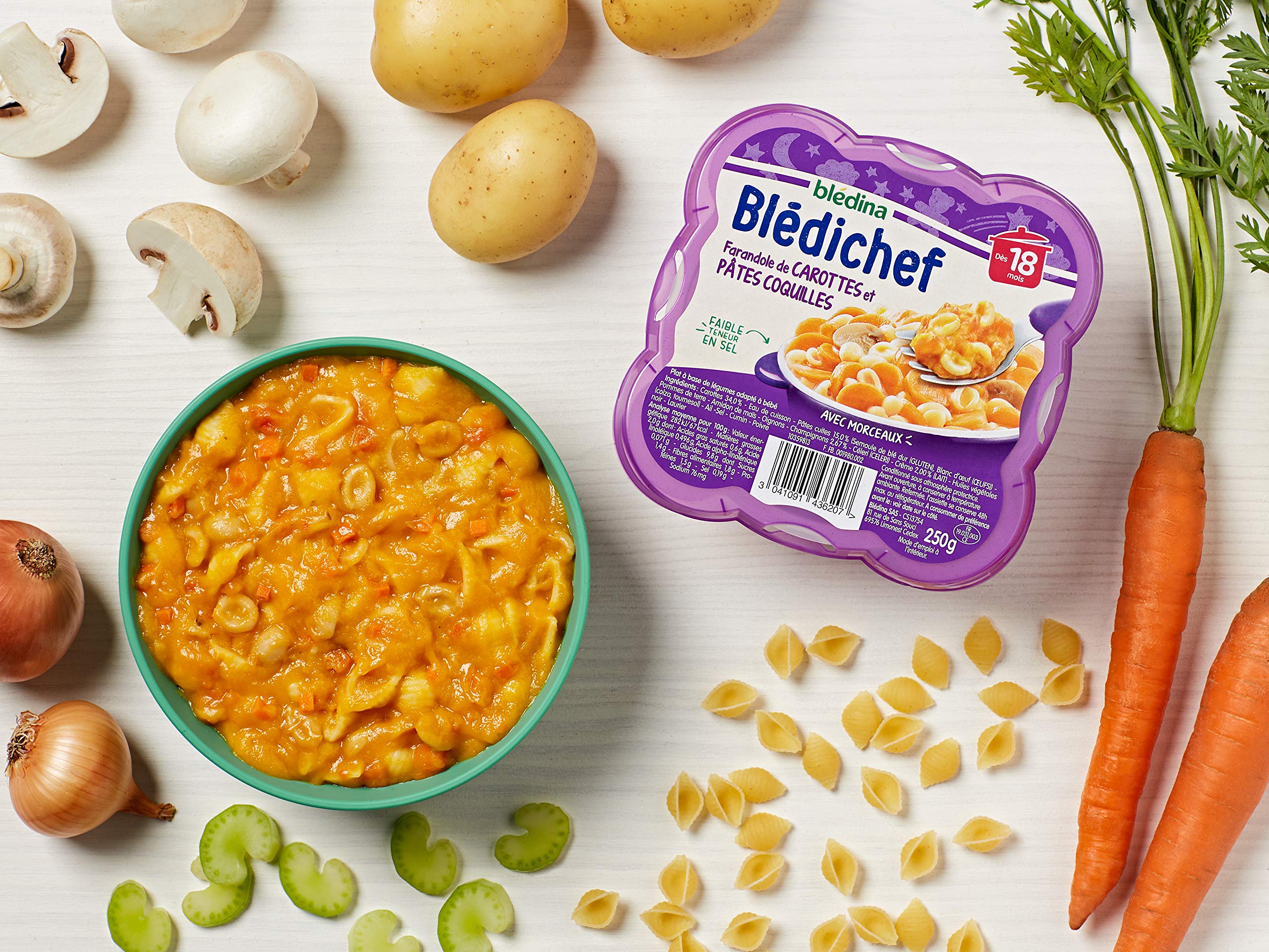 bl-dina-bl-dichef-repas-b-b-d-s-18-mois-carottes-p-tes-coquilles-9-x-250-g image 3