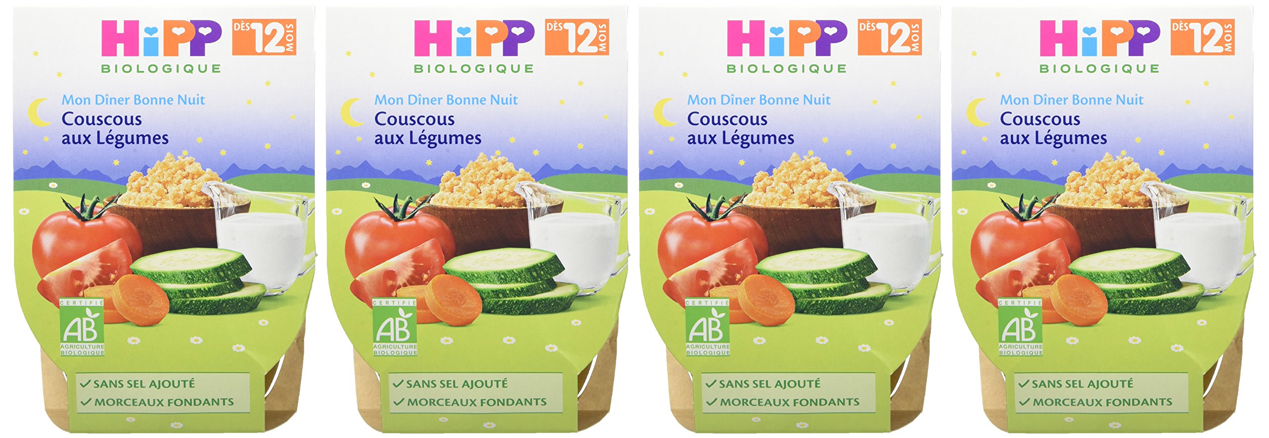hipp-biologique-mon-d-ner-bonne-nuit-couscous-aux-l-gumes-d-s-12-mois-8-bols-de- image 5