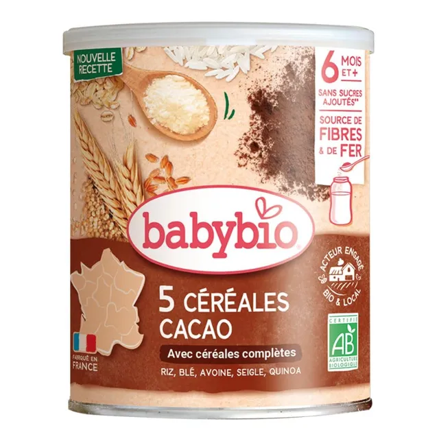 babybio-c-r-ales-cacao-avec-quinoa-bio-220-g image 1