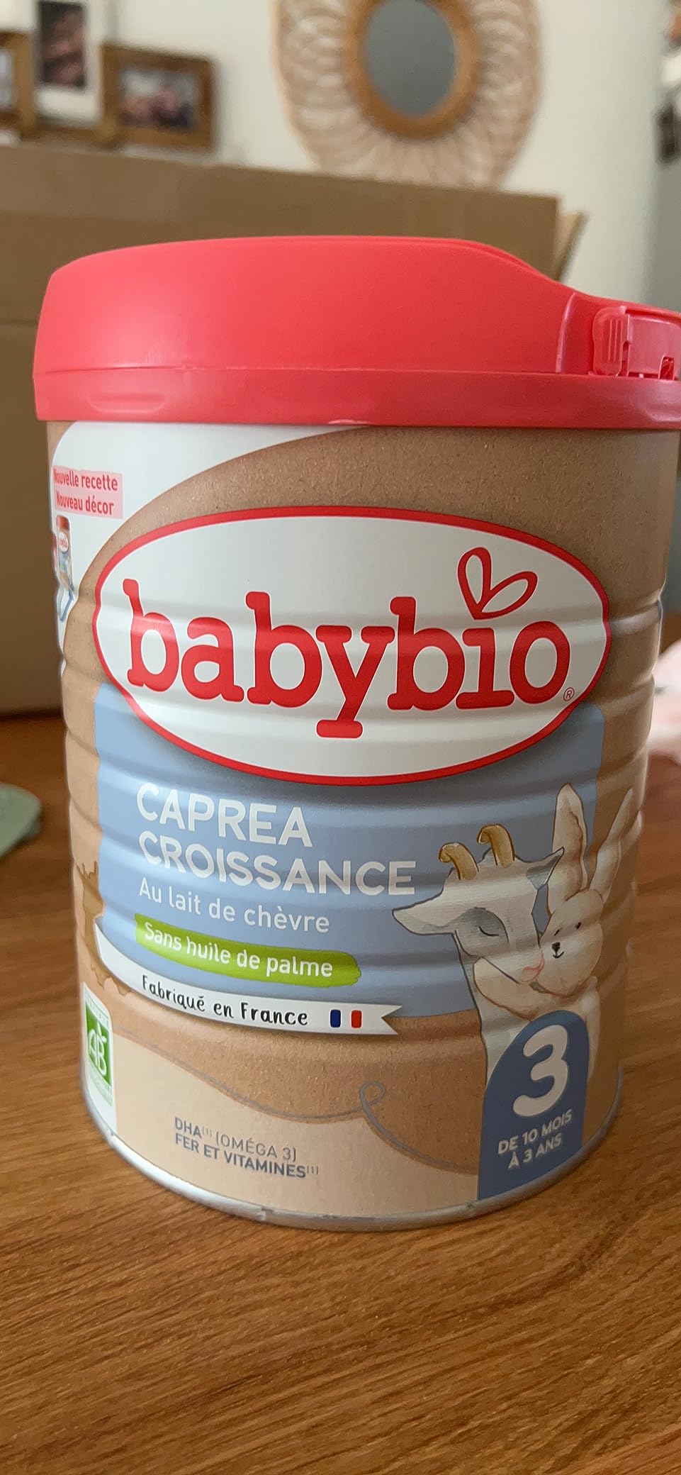 Lait de croissance au top