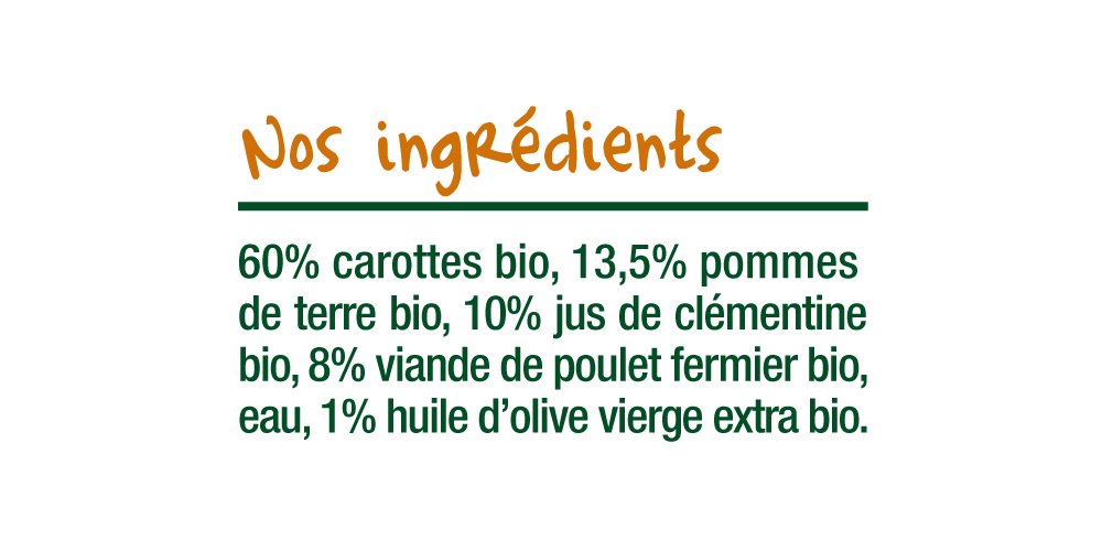 good-go-t-carottes-poulet-fermier-bio-plat-complet-d-s-6-mois-190-g image 3