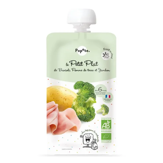 popote-le-petit-plat-brocoli-pomme-de-terre-jambon-bio-d-s-6-mois image 1