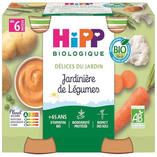 hipp-d-lices-du-jardin-3-vari-t-s-d-s-6-et-8-mois-12-x-190-g image 8