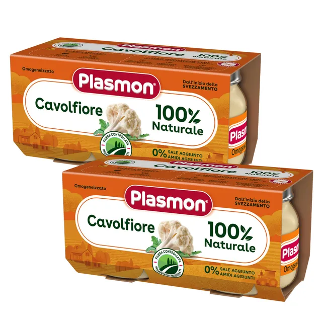 plasmon-omogeneizzato-verdura-cavolfiore-2x2x80g image 1