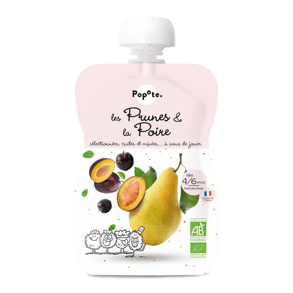 popote-les-prunes-la-poire-compote-bio-bi-fruits-pour-b-b-d-s-4-6-mois image 1