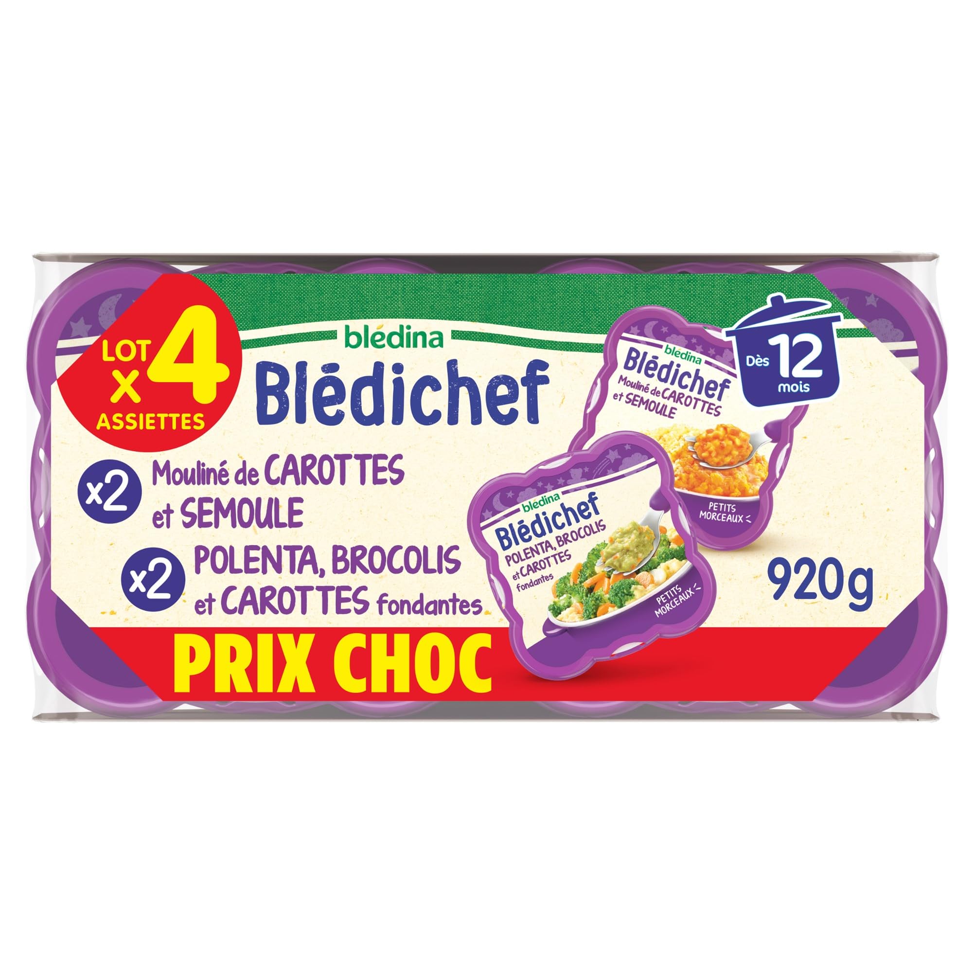 bl-dina-bl-dichef-duo-moulin-carottes-semoule-et-polenta-brocolis-carottes-fonda image 2