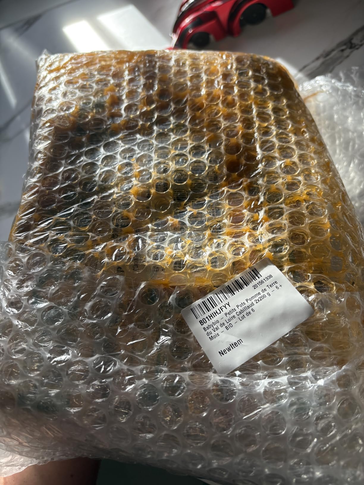 Mon bébé vide son pot à chaque fois