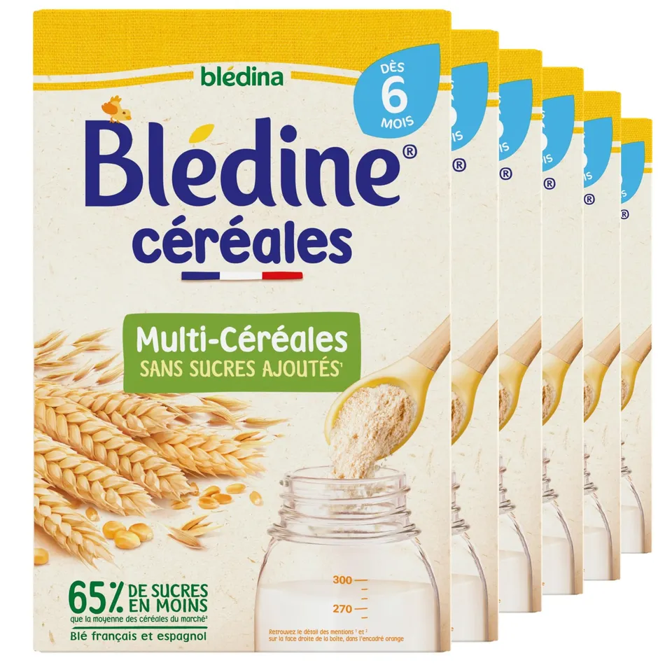 bl-dina-bl-dine-multi-c-r-ales-petit-d-jeuner-b-b-d-s-6-mois-sans-sucre-ajout image 1
