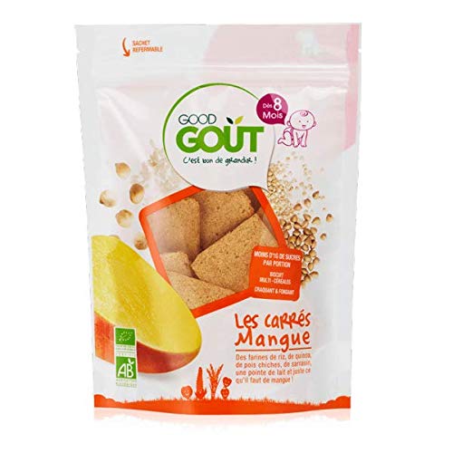 good-go-t-biscuits-carr-s-mangue-bio-biscuits-b-b-aux-c-r-ales-d-s-8-mois-sachet image 1