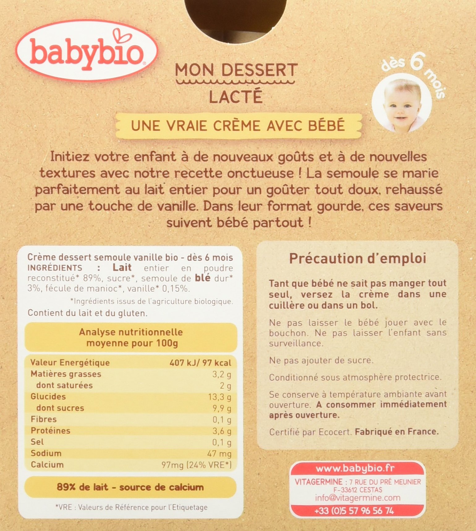 babybio-cr-me-semoule-vanille-bio-b-b-d-s-6-mois-gourde-340g image 2