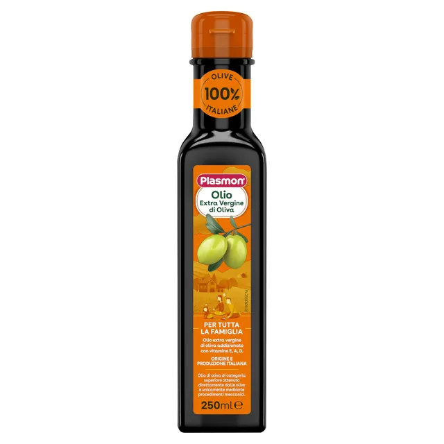 plasmon-huile-d-olive-extra-vierge-aliment-pour-l-enfance-enrichi-vitamines-e-a- image 1