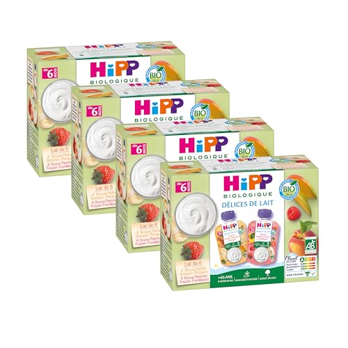 hipp-d-lices-de-lait-brass-s-2-vari-t-s-bio-d-s-6-mois-32x90g-lot-de-4 image 8