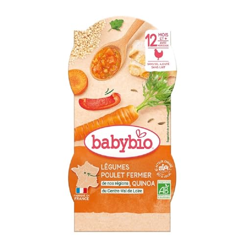 babybio-bols-mijot-l-gumes-poulet-fermier-quinoa-bio-2x200g-12-mois image 6