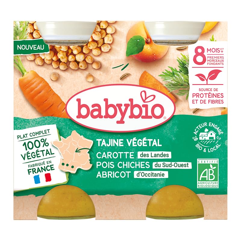 babybio-petits-pots-tajine-de-l-gumes-boulghour-abricots-d-occitanie-bio-8-mois- image 3