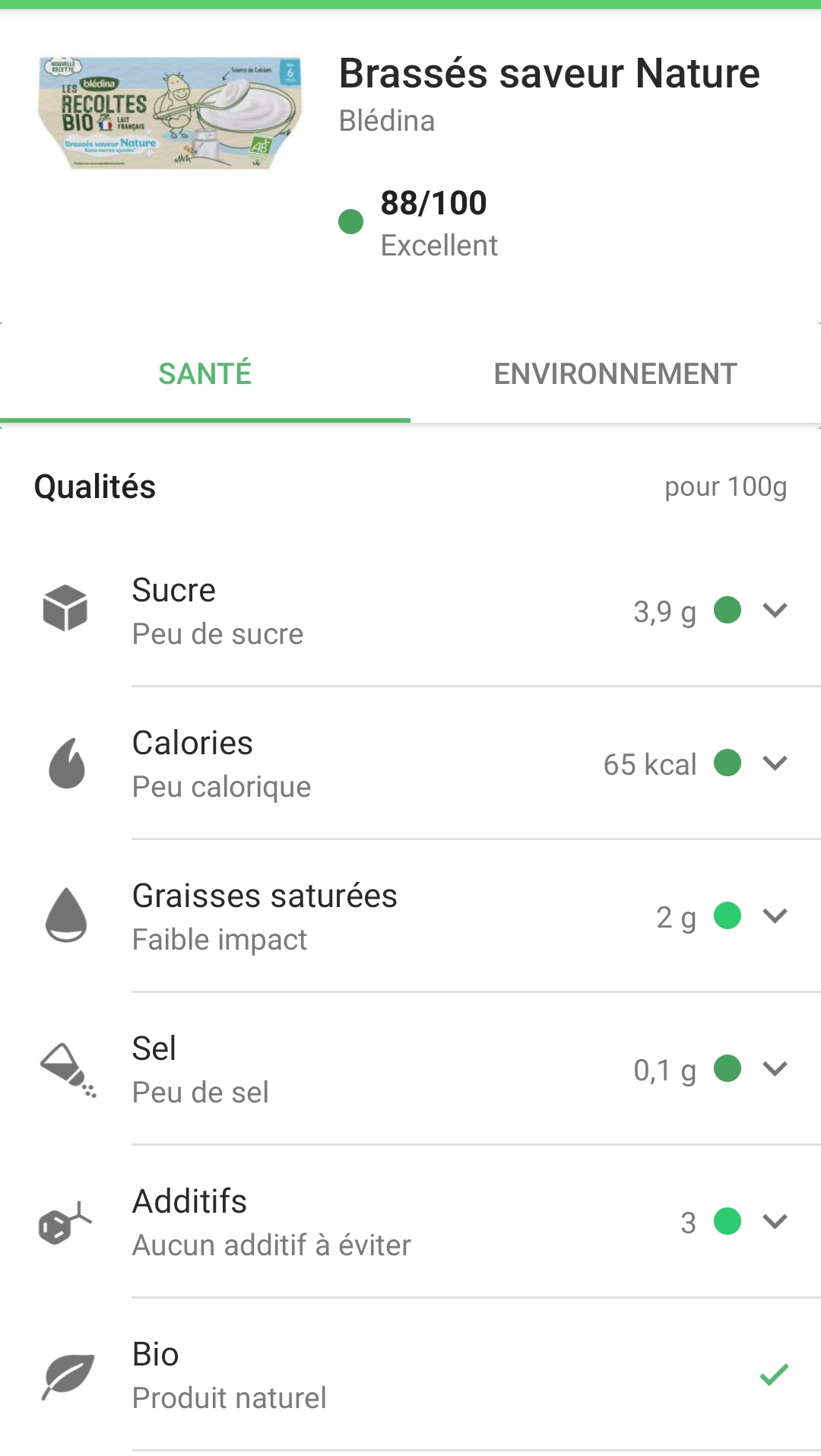 Enfin un brassé nature bébé